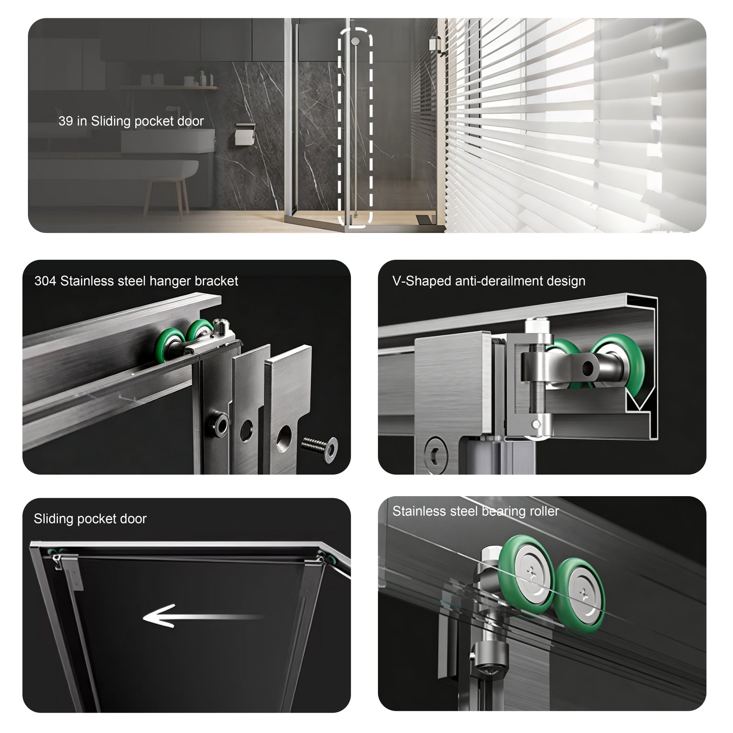 Neo-Angle Sliding Framed Corner Shower Enclosure with 5/16" Laminated Tempered Glass